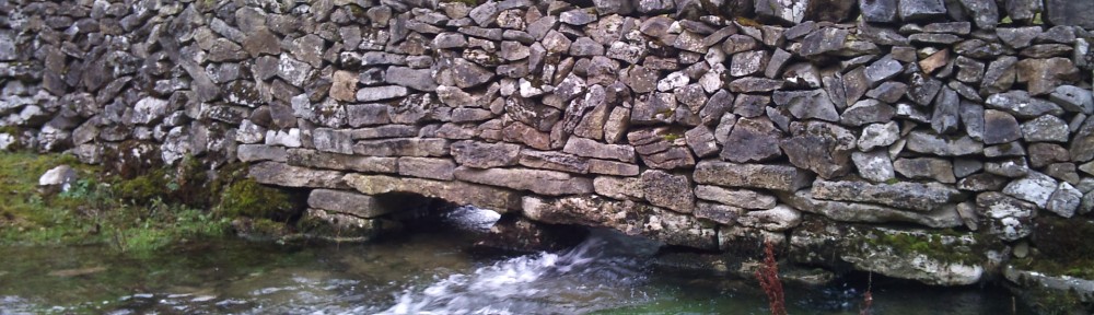 La feixa pedra seca (artesania amb pedra  seca i vímet)