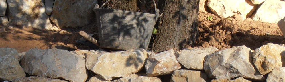 La feixa pedra seca (artesania amb pedra  seca i vímet)