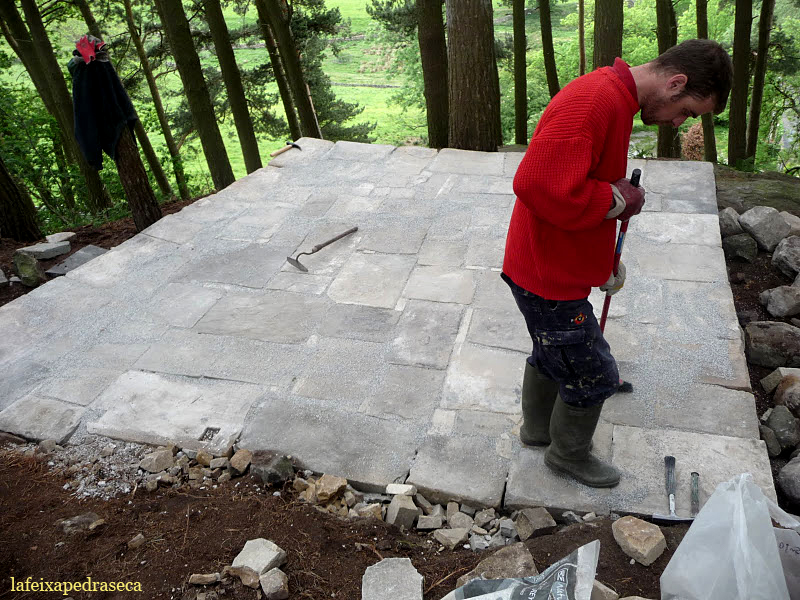 enllosant la plataforma amb grainstone