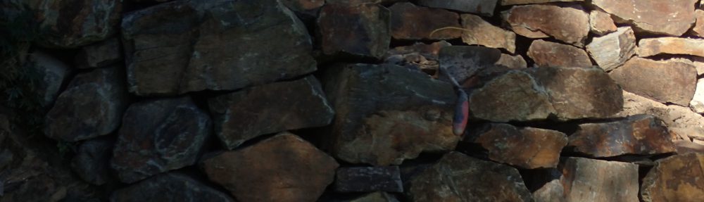 La feixa pedra seca (artesania amb pedra  seca i vímet)